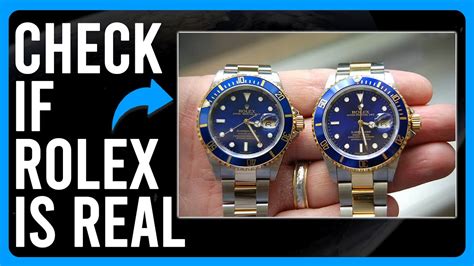 how can you tell if its a real rolex watch|how to identify rolex watches.